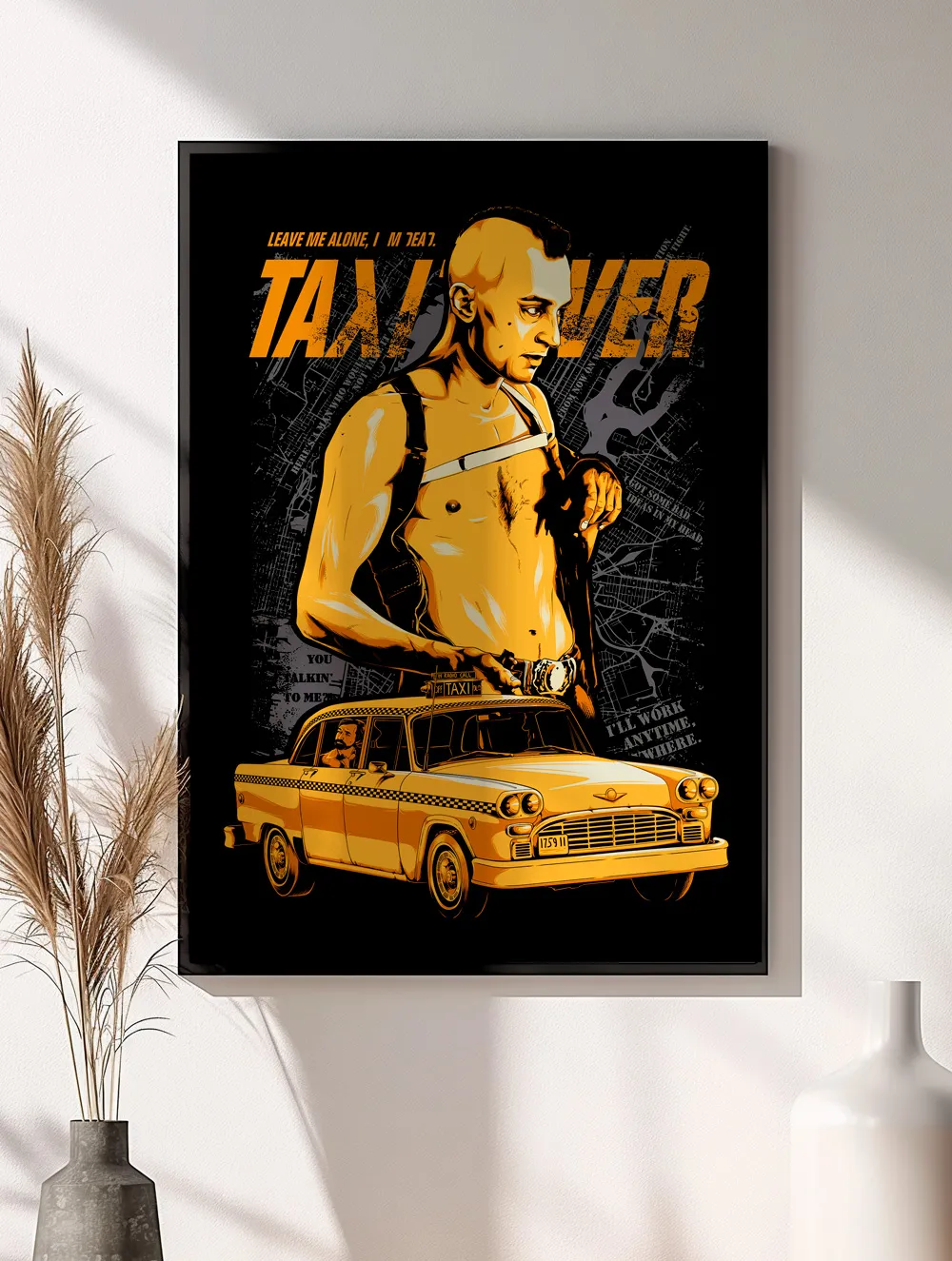 ПОСТЕР А3 TAXI DRIVER